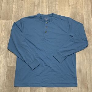 Mens L.L Bean Traditional Fit Henley Longsleeve Shirt‎